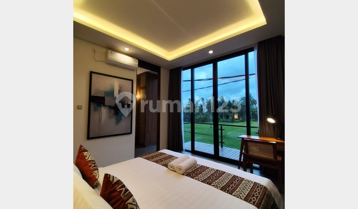 READY UNIT VILLA WITH RICE FIELD VIEW IN UBUD
