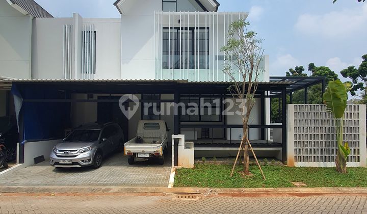 Rumah Renovasi dengan Kolam Renang Pribadi, Design Modern Dalam Cluster Premium Discovery Bintaro Jaya Sektor 9 2