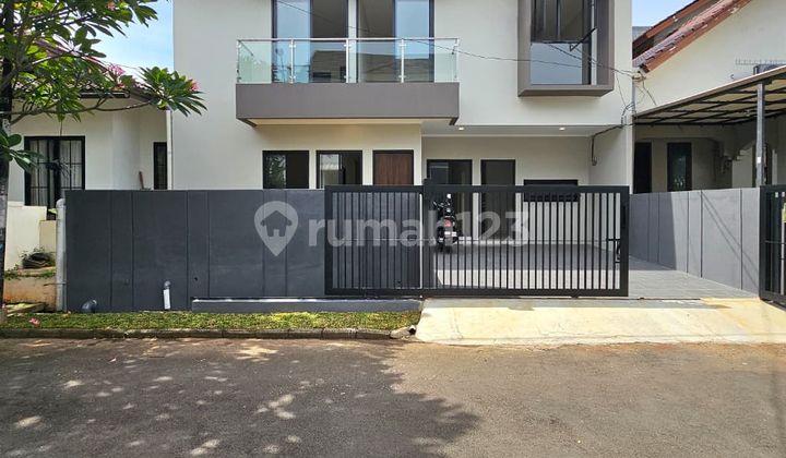 Rumah Baru, Full Renovasi dengan Modern Design, Siap Huni Dalam Dalam Komplek Bintaro Jaya Sektor 9