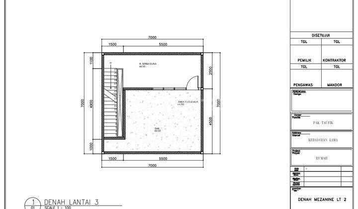 Brand New House Modern Minimalis 2 Lantai Plus Rooftop Kebayoran Lama 2