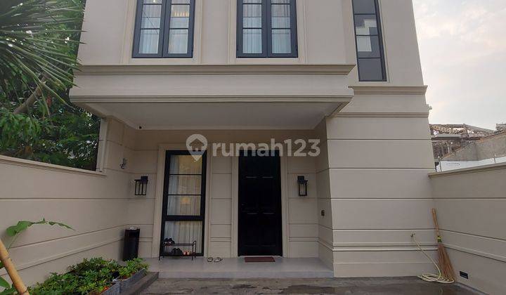 For Sale Brand New Luxury House Europan Classic Design Bintaro Veteran Jakarta Selatan 1