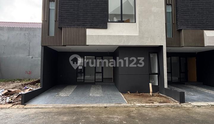 Brand New 3 Lantai Rumah Modern Dalam Town House Karya Arsitek Ternama Rempoa Tangerang Selatan 2