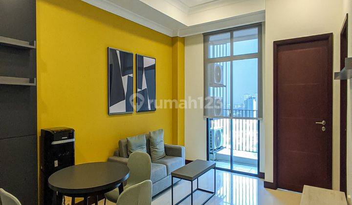  Apartemen Permata Hijau Suites 2 Kamar Tidur Furnished 1