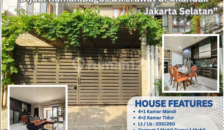 Dijual Rumah Bagus & Terawat di Cilandak - Jakarta Selatan Lokasi Strategis DD336