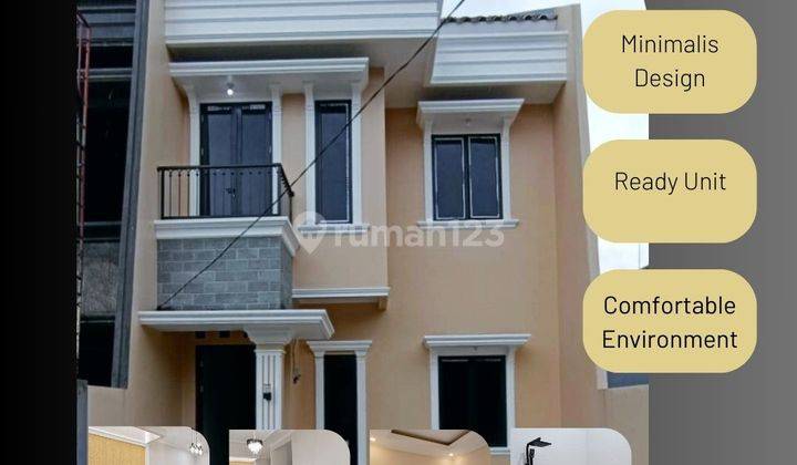  Kodau Bekasi Rumah Minimalis Baru 2 Lt Ready Unit Dalam Komplek 239b 1