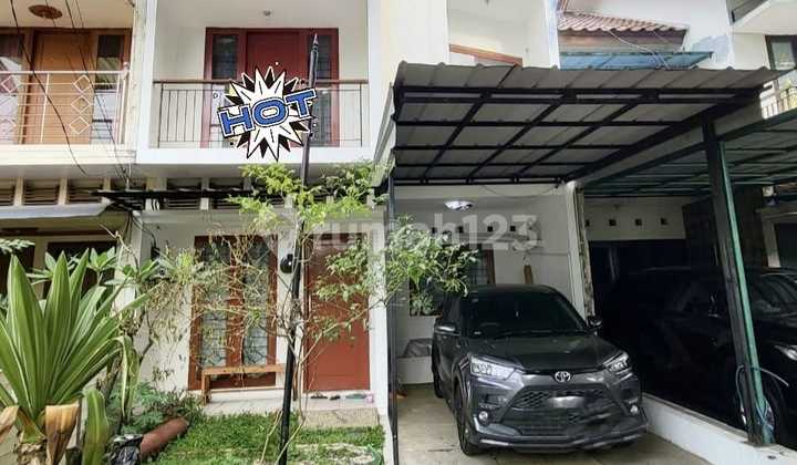 Pd Kelapa Jaktim Rumah 2 Lt Dalam Cluster Akses Bagus Furnished S49
