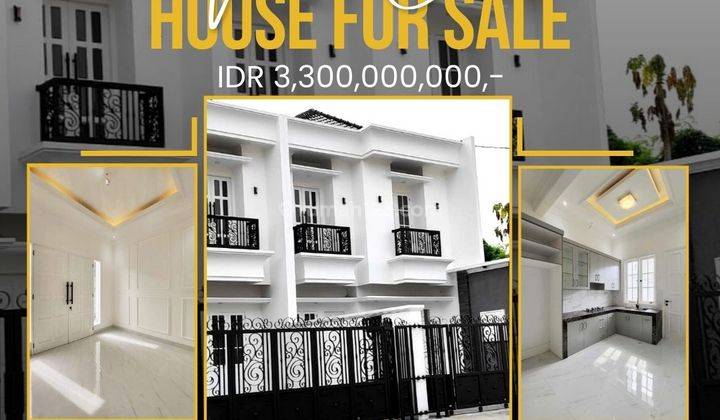  Pd Bambu Jaktim Rumah Elegant 2 Lt Dalam Komplek Nyaman Dan Aman 238 1