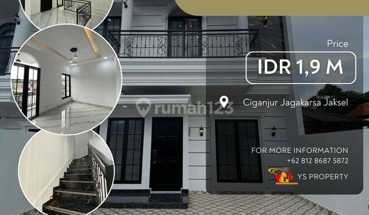  Jagakarsa Jaksel Rumah Baru Ready Dalam Cluster Akses 2 Mobil S468c 1