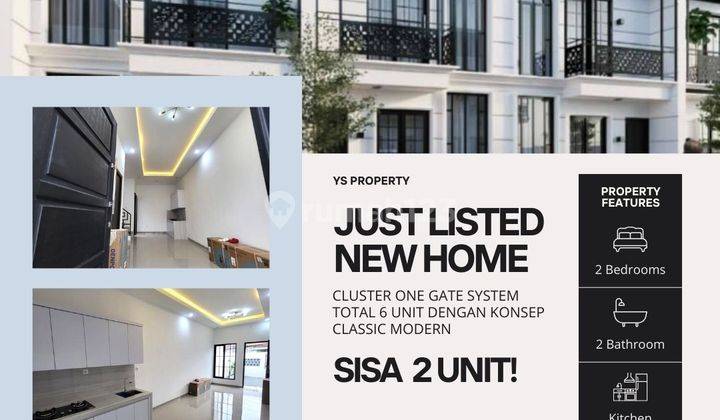 Kelapa Dua Wetan Ciracas Townhouse 6 Unit Masih Ada 2 Unit Book Segera S483 1