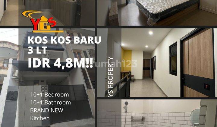  Tj Duren Kos Kosan 10 Kamar Semua Kamar Mandi Dalam,3 Lantai 274 1