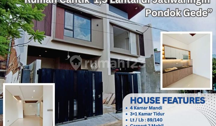 For Sale! Rumah Baru Modern 2 Lantai Lokasi Premium Rawamangun S305D