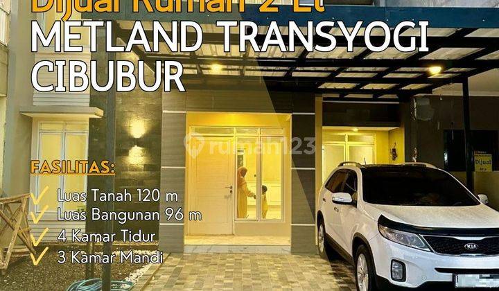 Metland Transyogi Cibubur Rumah 2 Lt Renov 2024 Dalam Cluster D04 1