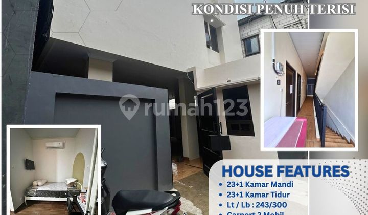 Kost Eksklusif 23 Kamar - Rawasari Cempaka Putih Full Terisi & Siap Melanjutkan Bisnis ZN47