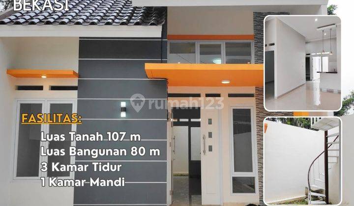  Kodau Jatimekar Bekasi Rumah Baru 1 Lt Ready Unit Akses 2 Mobil Dw 1