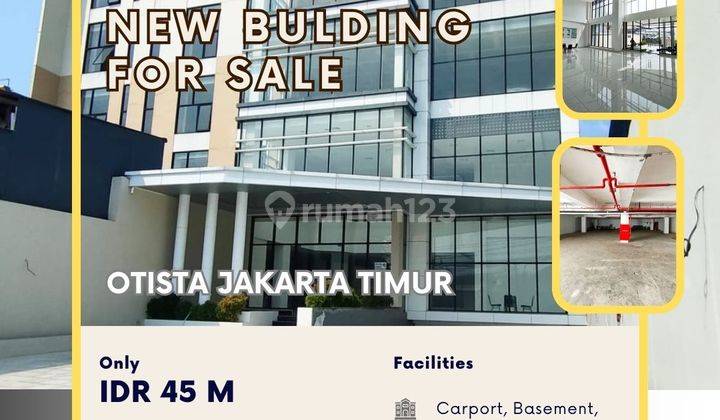  Otista Jakarta Timur Gedung Baru 6 Lt Ada Basement Lift Dan Rooftop Dd 1