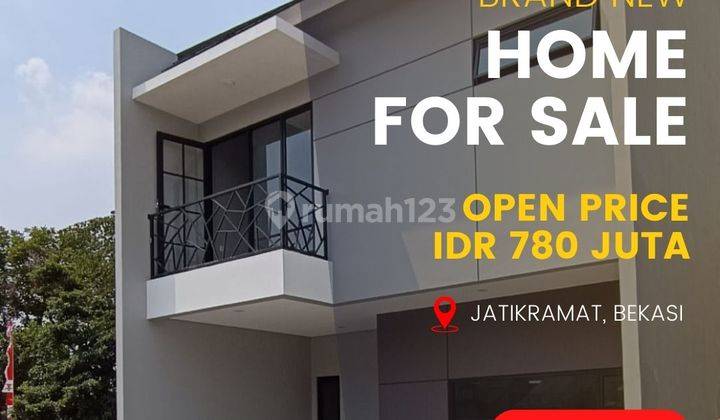 Jatikramat Bekasi Rumah Baru 2 Lt Industrial Minimalis Jual Murah 284 1