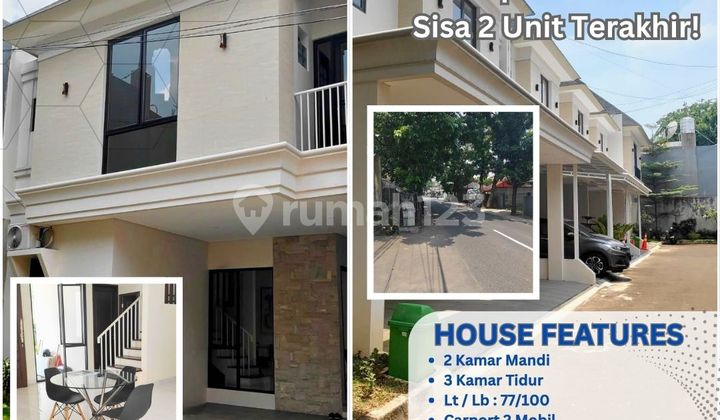 Cluster Baru di Lokasi Terdepan Condet –  Sisa 2 Unit Terakhir! 361C