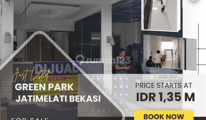  GREEN PARK JARIMELATI RUMAH MINIMALIS TERJANGKAU CLUSTER NYAMAN AMAN 1