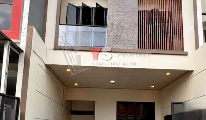 JUAL RUMAH BARU 3 LANTAI MODERN DI KOMPLEK RAWAMANGUN - BEBAS BANJIR - HANYA 3,3 M (NEGO) ZN76