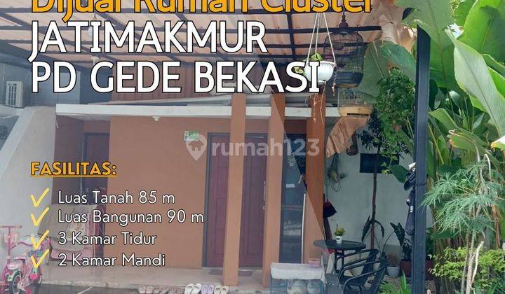  Jatimakmur Pd Gede Rumah Cluster 2 Lt Lingkungan Nyaman Tenang S629 1