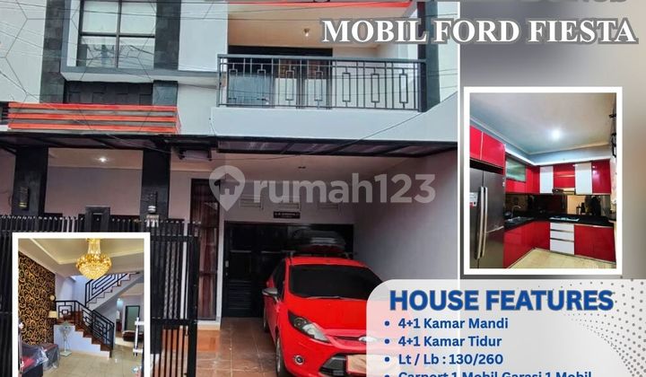 Rumah Bagus Siap Huni di Condet + BONUS Mobil Ford Fiesta! Harga Nego! Z113
