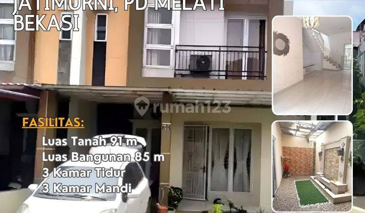  Jatimurni Pd Melati Bekasi Rumah Cluster Total 27 Unit Jual Cepat S627 1