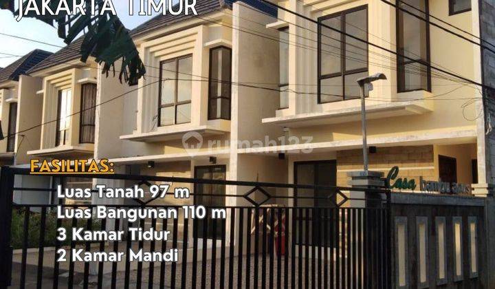  Bambu Apus Cipayung Jakarta Timur Towhouse Baru Total 5 Unit N02 1