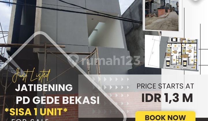  JATIBENING PD GEDE RUMAH BARU INDUSTRIALIS MODERN HARGA TERJANGKAU