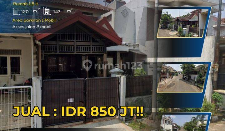  Dilelang Rumah 1,5 Lantai Di Permata Cikunir Bekasi Cash Only Pg15 1