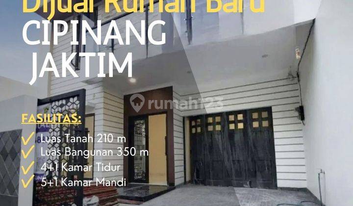 Cipinang Cempedak Jaktim Rumah Elegan Baru 2 Lt Ready Unit S216a 1