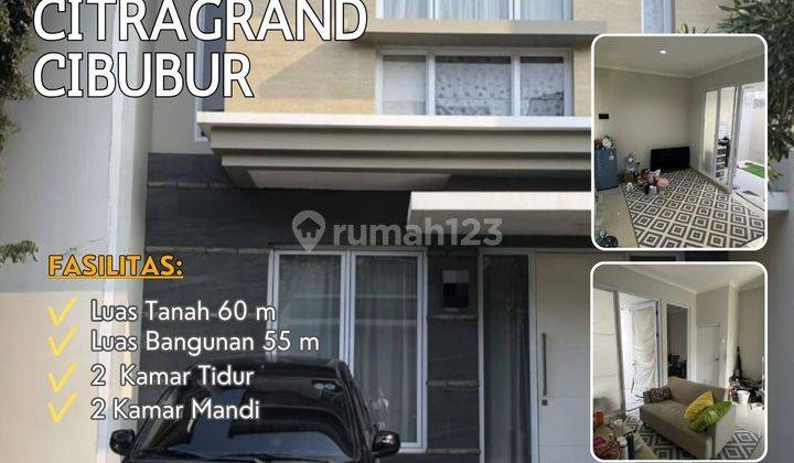 Citraland Cibubur Termurah Rumah Cluster 2 Lt Dijual Bu Adr01 1