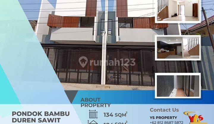 Pd Bambu Rumah Ready 2 Lt Scandinavian Style Akses 2 Mobil S403a 1