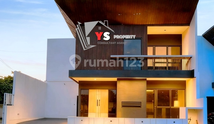 Rumah Baru Modern Minimalis 2 Lantai Siap Huni 400 M ke LRT Cikunir | Caman Jatibening Bekasi Zn88