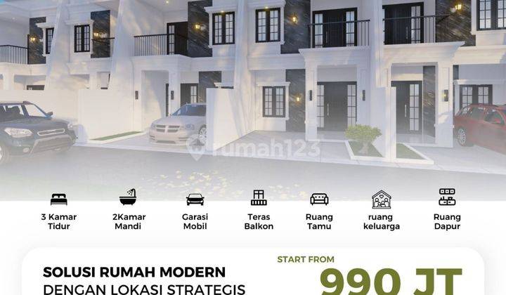  Ciracas Jakarta Timur De hoz Tahap 2 Total 11 Unit Harga 1 M an 303 1