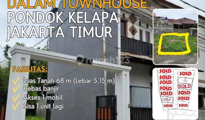  Pondok Kelapa Jaktim Kavling Siap Bangun Sisa 1 Unit Lebar 5 Nd108 1