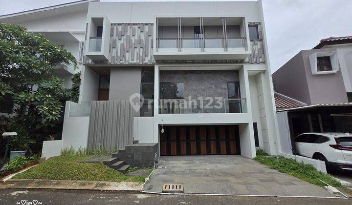 Jual Rumah Modern Split Level Dengan Private Pool di Taman Puri Bintaro Tangerang Selatan 1