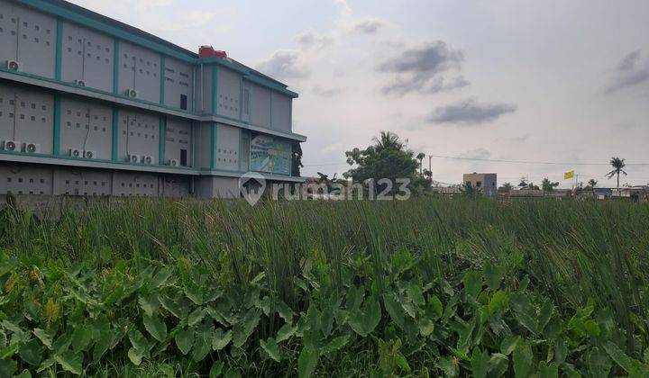 Jual Tanah Cocok Untuk Bangun Mini Cluster Atau Komersil di Pinggir Jalan Raya Pisangan Tambun Utara Bekasi 1