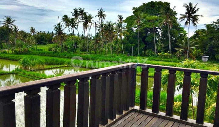 Villa 2 Lantai View Sawah Sekelilingnya Di Gianyar 10