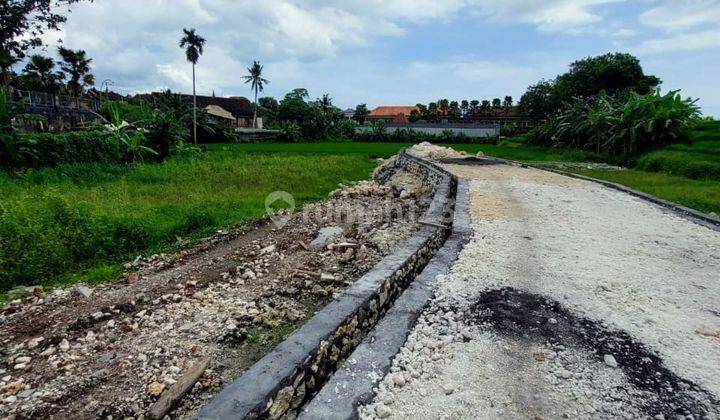 DIJUAL TANAH KAVLING SIAP BANGUN 200 m2 VIEW SAWAH  DI CANGGU 2