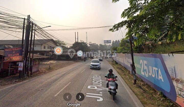 Tanah Komersial Raya Puspitek Muka 50mtr 2