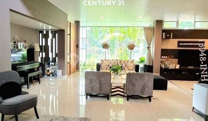 Rumah Mewah Cantik Semi Furnish Depan Taman Di Bintaro Sektor 9 1