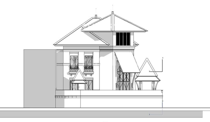 A Brand New Hook House Under Construction in the Strategic Area of Lebak Bulus 2