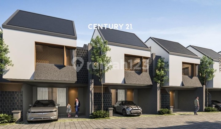 Brand New Townhouse Hunni House in Ciputat, South Tangerang