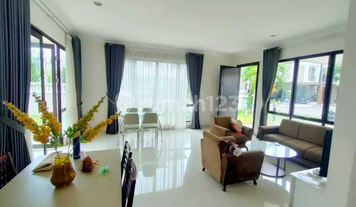 For Rent Beautiful 2-Story Furnished House. Best Cluster Podomoro Bandung.