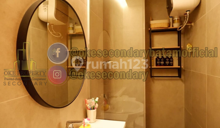 Disewakan Apt 2 BR Fully Furnished Baru Semua 12