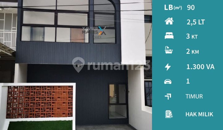 Rumah di Tasikmadu Lowokwaru Malang Open Space Family Friendly