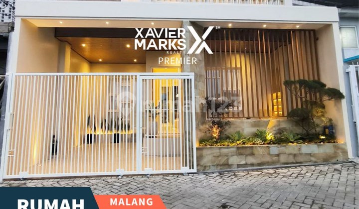 Rumah Baru Modern Furnish Murah 1 M an di Sukun Kota Malang