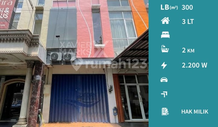 Disewakan Ruko Strategis Terawat Siap Pakai di Jalan Cengkeh Suhat Malang 1