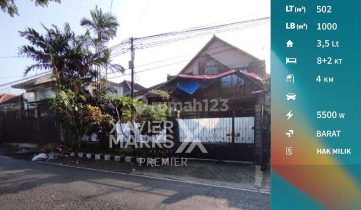 Rumah Klasik Luas Dan Strategis di Gunung gunung Klojen Malang 1