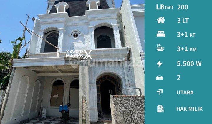 Rumah Strategis Baru American Classic di Sulfat Blimbing Malang